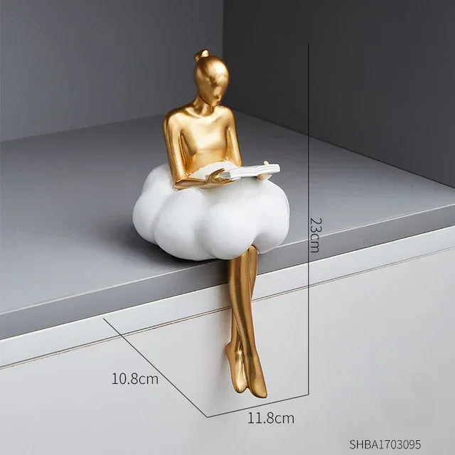 Golden Daydream Figurine