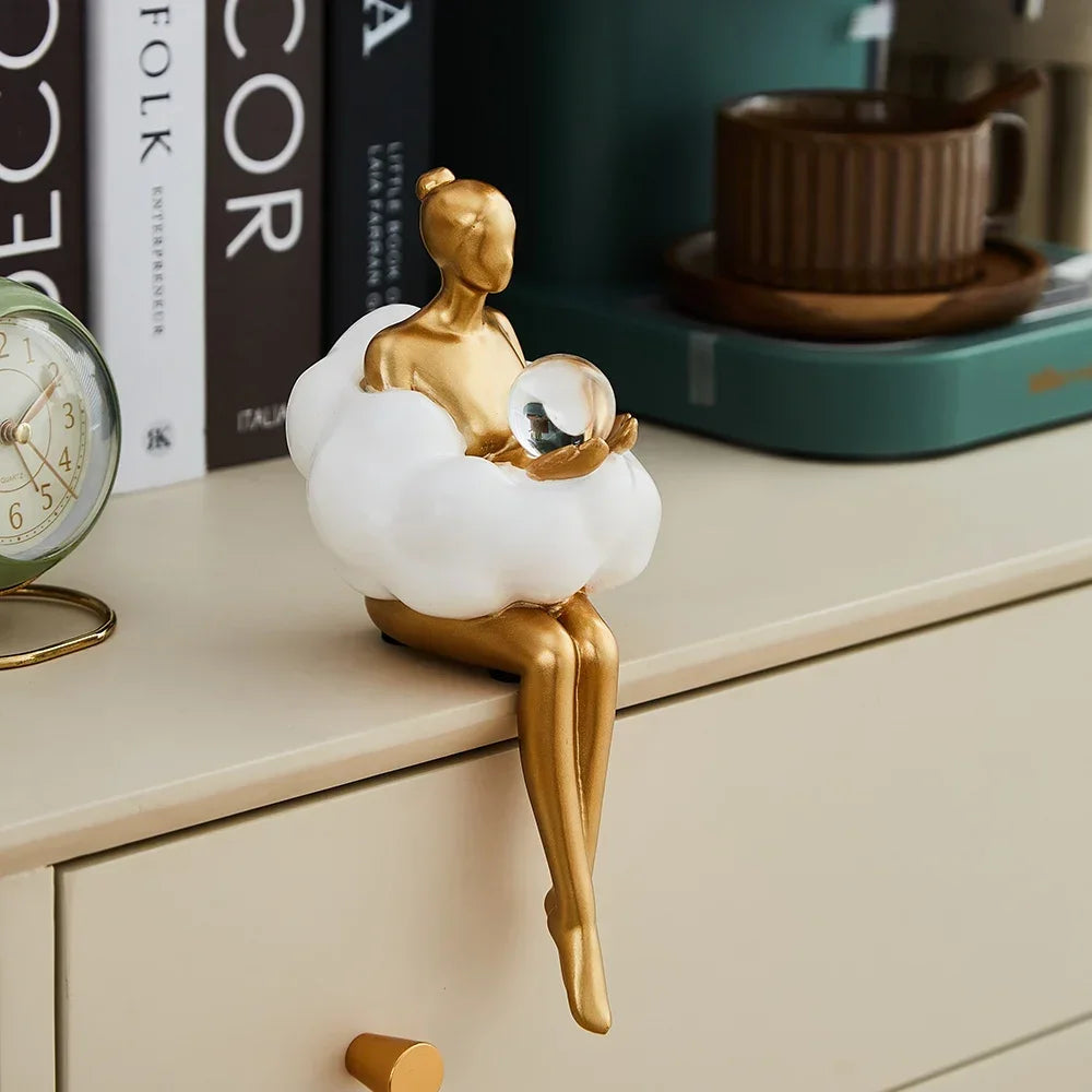 Golden Daydream Figurine