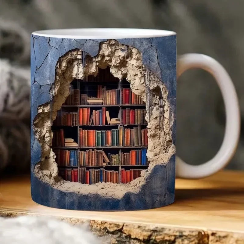 Literary Escape 3D Mug