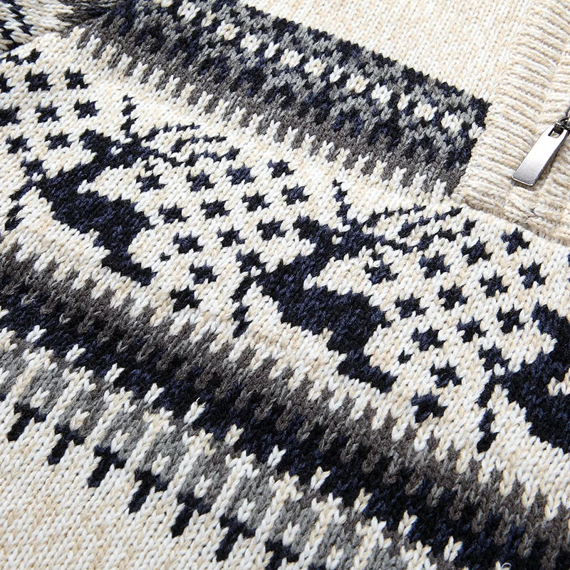 The Evergreen Reindeer Knit