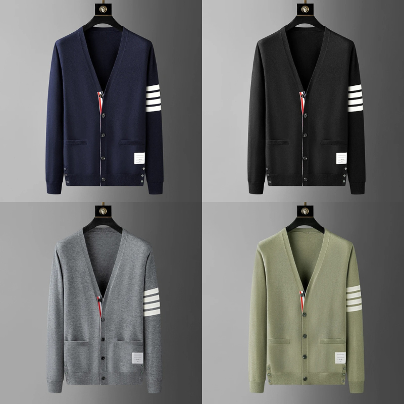 Prestige Stripe Cardigan