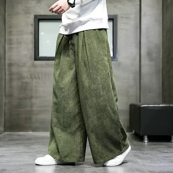 Lichfield Men’s Wide-Leg Corduroy Pants