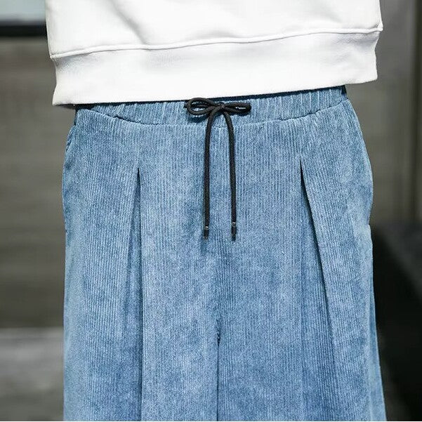 Lichfield Men’s Wide-Leg Corduroy Pants