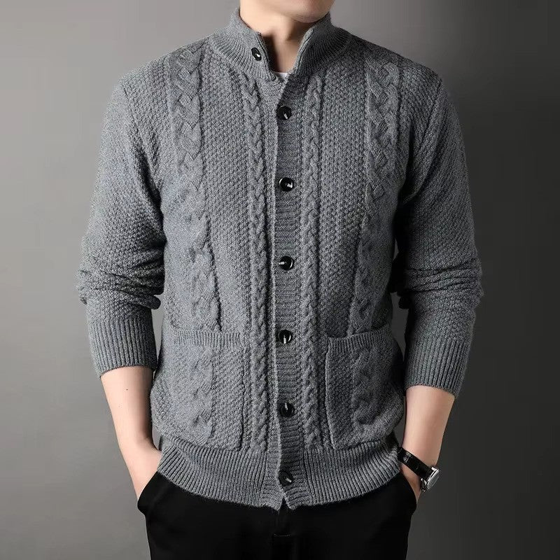 Logan Knit Wool Cardigan