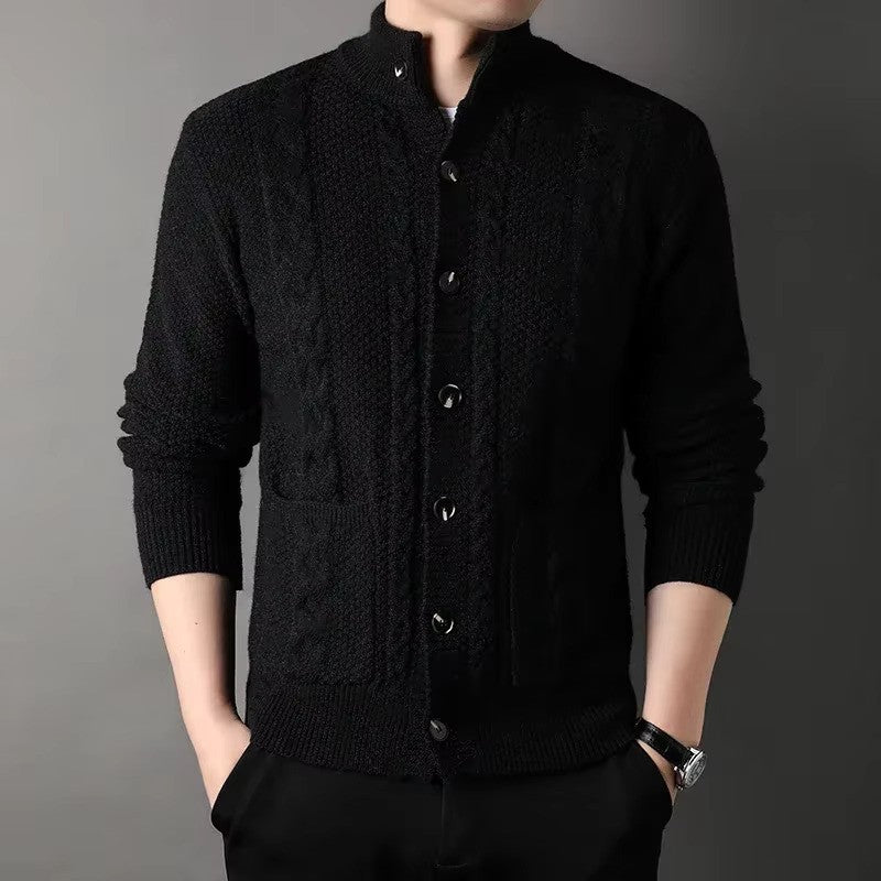 Logan Knit Wool Cardigan