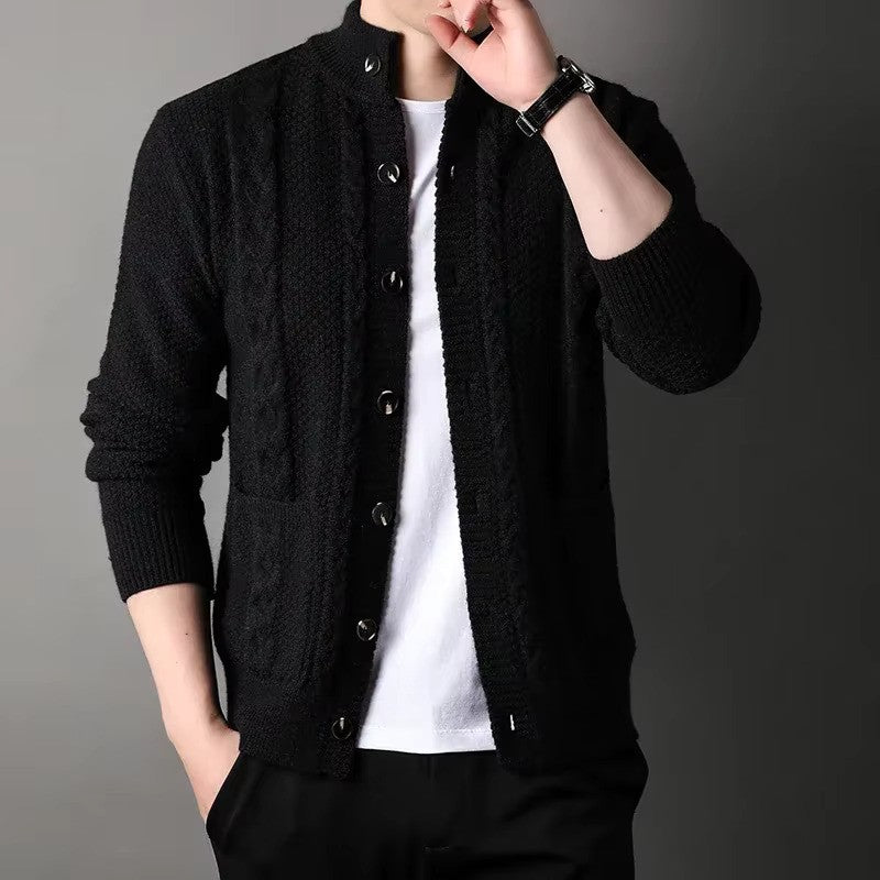 Logan Knit Wool Cardigan