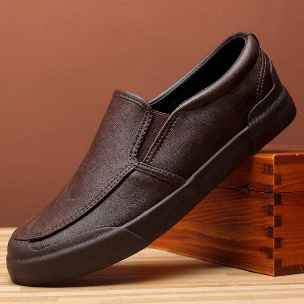 Reggio Men's Leather Slip On
