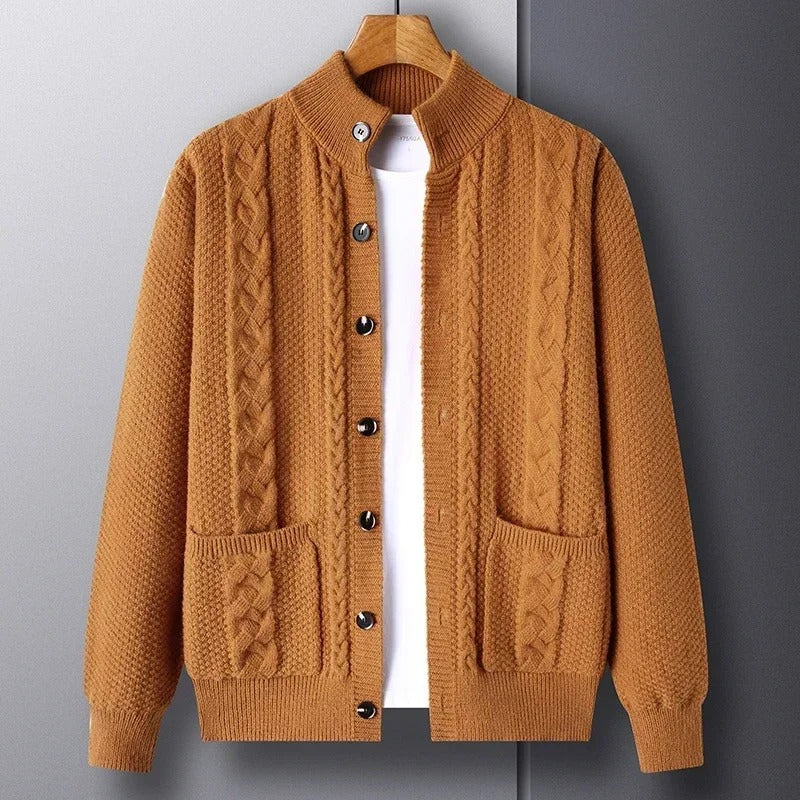 Logan Knit Wool Cardigan