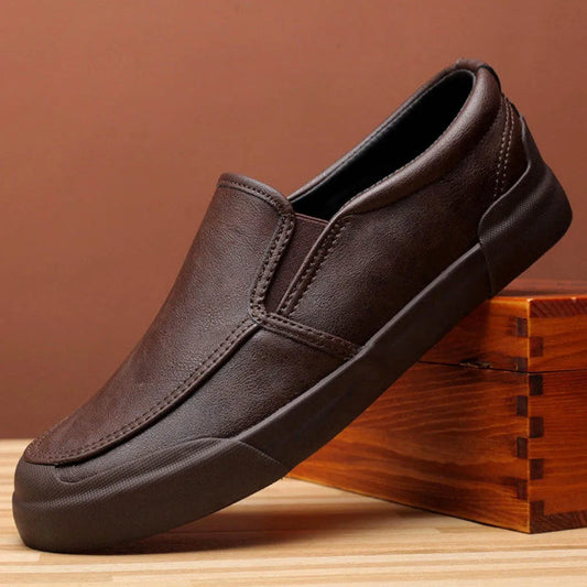 Reggio Men's Leather Slip On