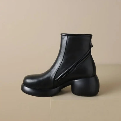 Savona Leather Short Boots