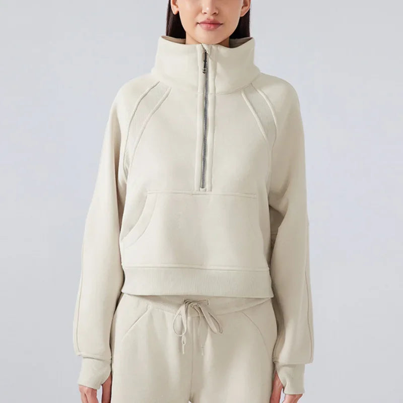 Lindsay Half Zip Sweatshirt