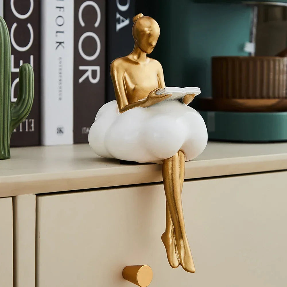 Golden Daydream Figurine