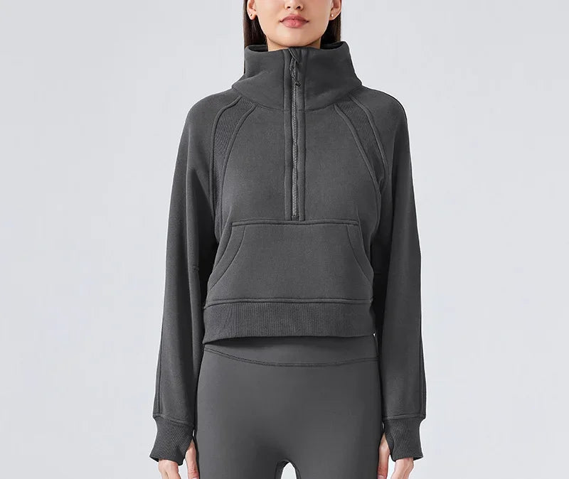 Lindsay Half Zip Sweatshirt