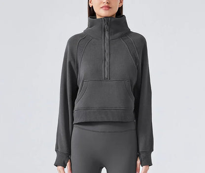 Lindsay Half Zip Sweatshirt