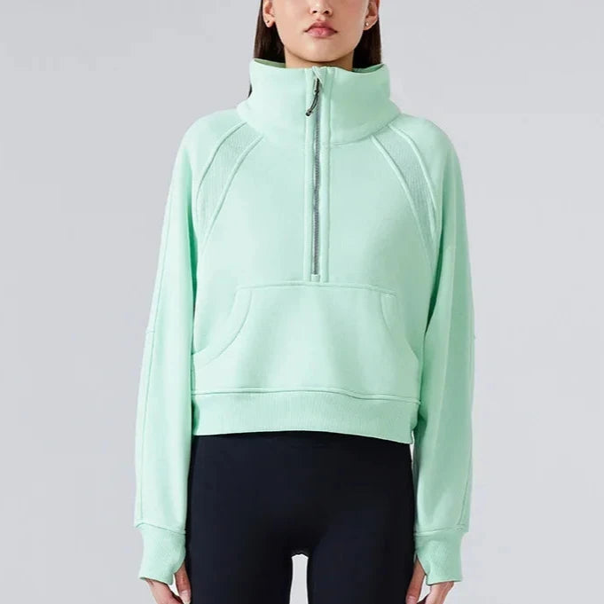 Lindsay Half Zip Sweatshirt