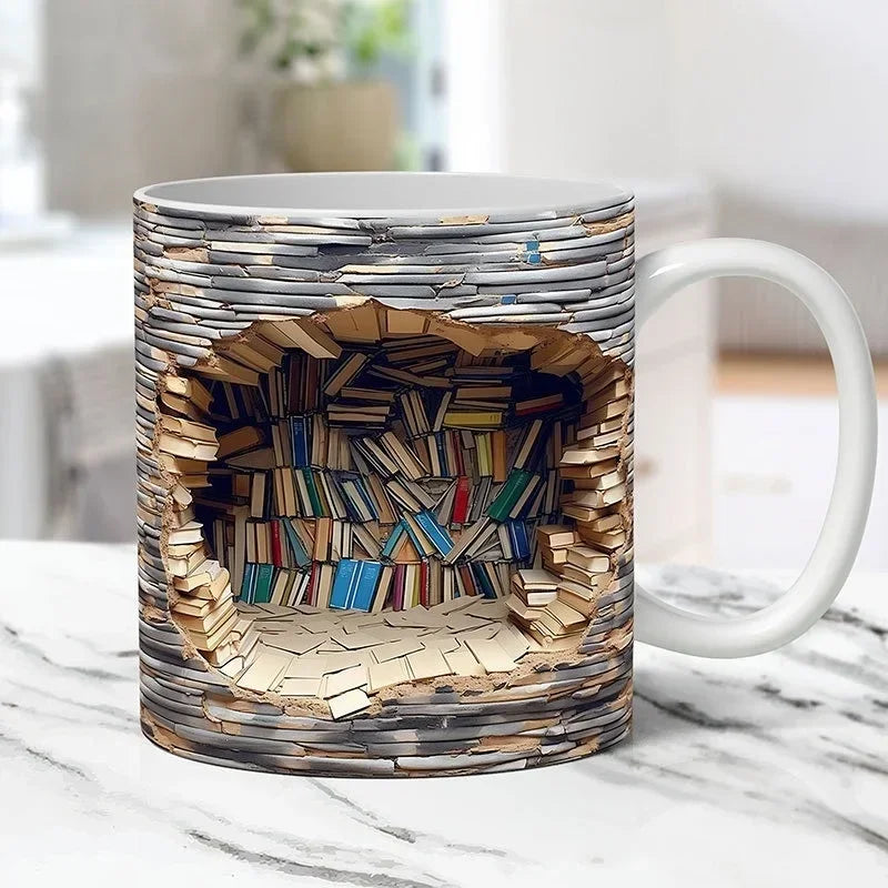 Literary Escape 3D Mug