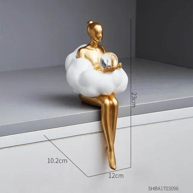Golden Daydream Figurine