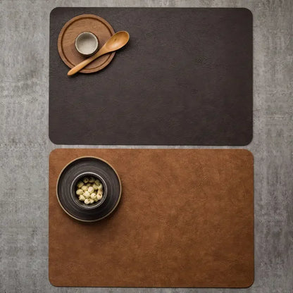 PureEdge Leather Dining Mat