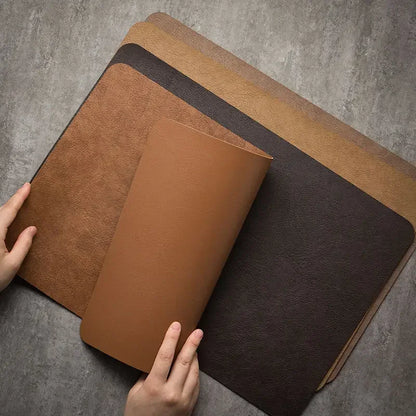 PureEdge Leather Dining Mat