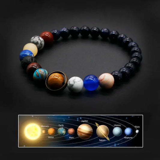 Aurora Solar System Bracelet
