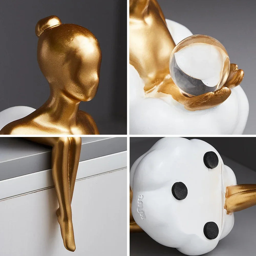 Golden Daydream Figurine