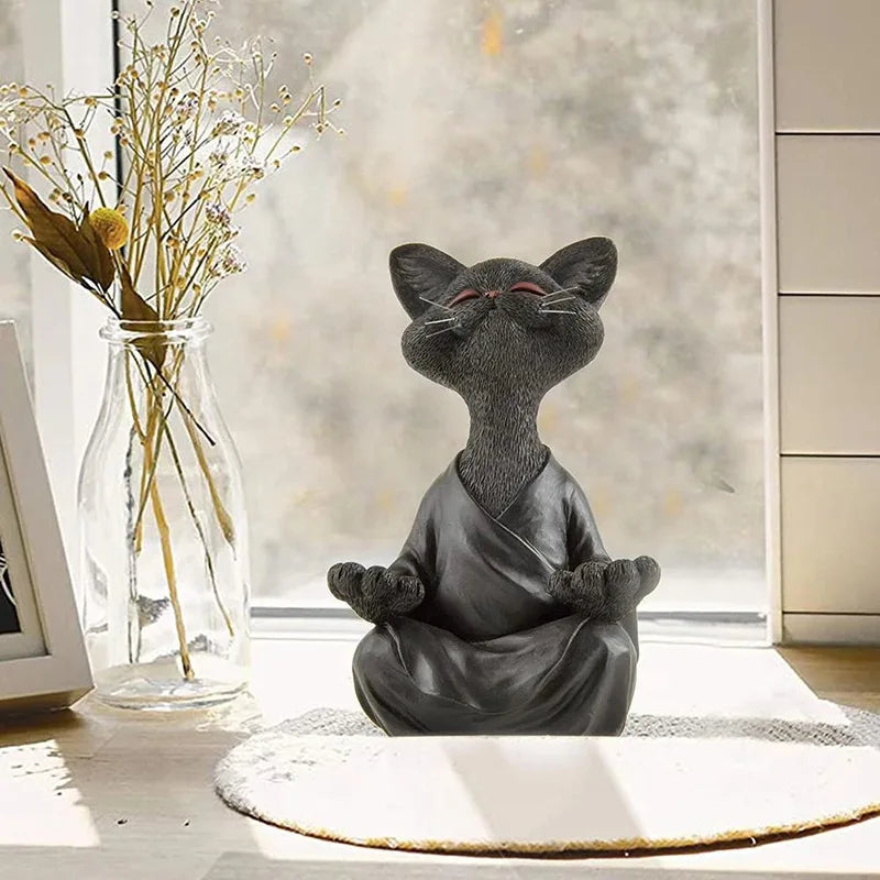 Romeo The Meditation Cat