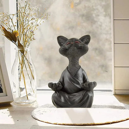 Romeo The Meditation Cat