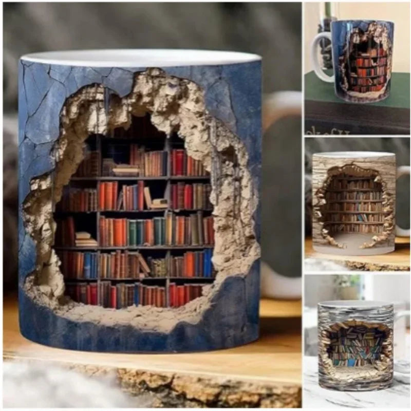 Literary Escape 3D Mug