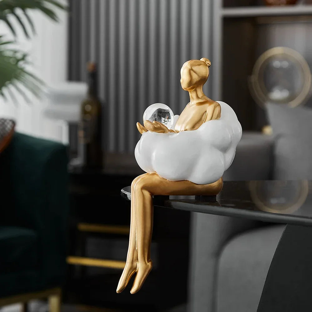 Golden Daydream Figurine