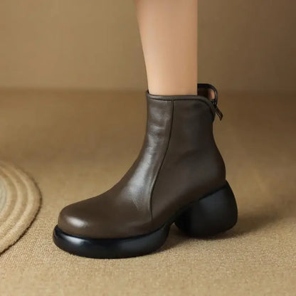 Savona Leather Short Boots