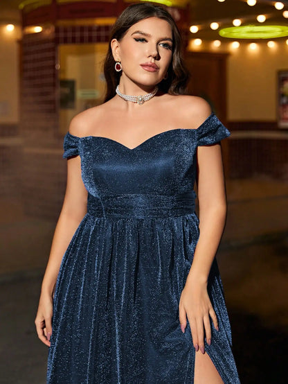 Elysian Escape Off-Shoulder Dress