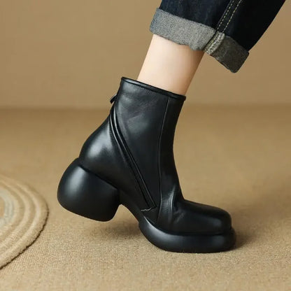 Savona Leather Short Boots