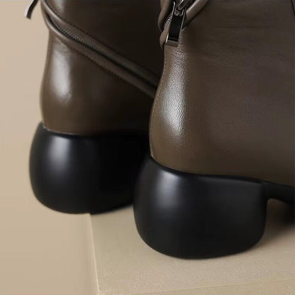 Savona Leather Short Boots