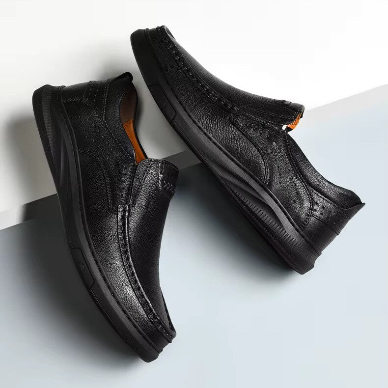 Richard Leather Slip-On Loafers