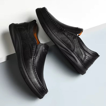Richard Leather Slip-On Loafers