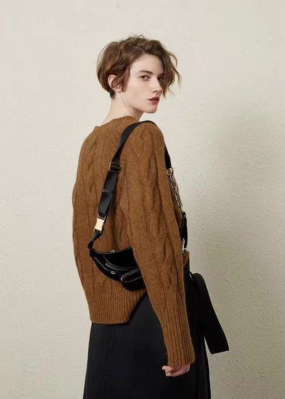 Lily Cashmere Crewneck Sweater