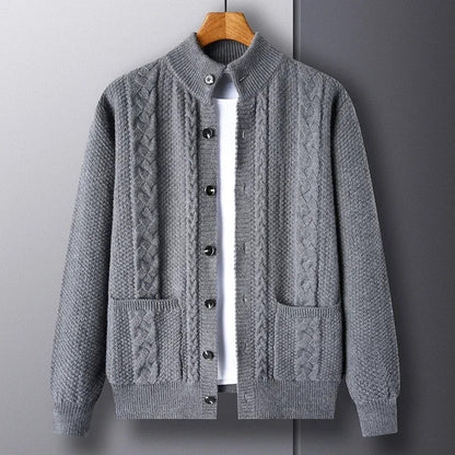 Logan Knit Wool Cardigan