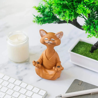 Romeo The Meditation Cat