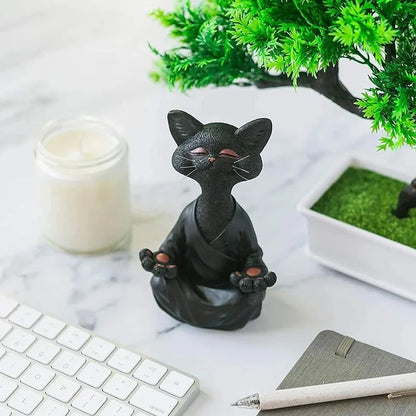 Romeo The Meditation Cat