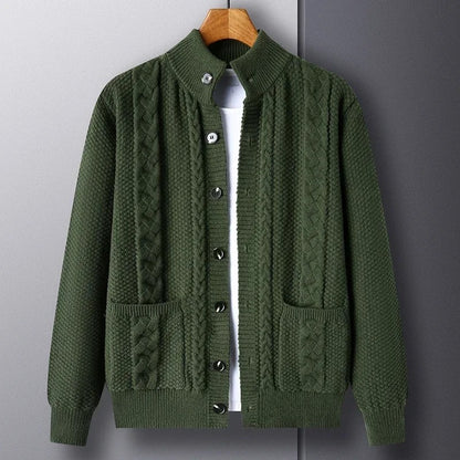Logan Knit Wool Cardigan